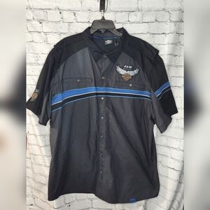 Harley Davidson‎ 115 Anniversary Button Down Shirt 3XL